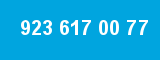 923 617 00 77 923 617 00 77